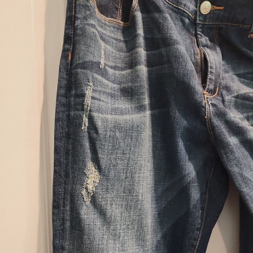 NWT Seven7 Indigo Flare Jeans SIZE 16 - Picture 5 of 15